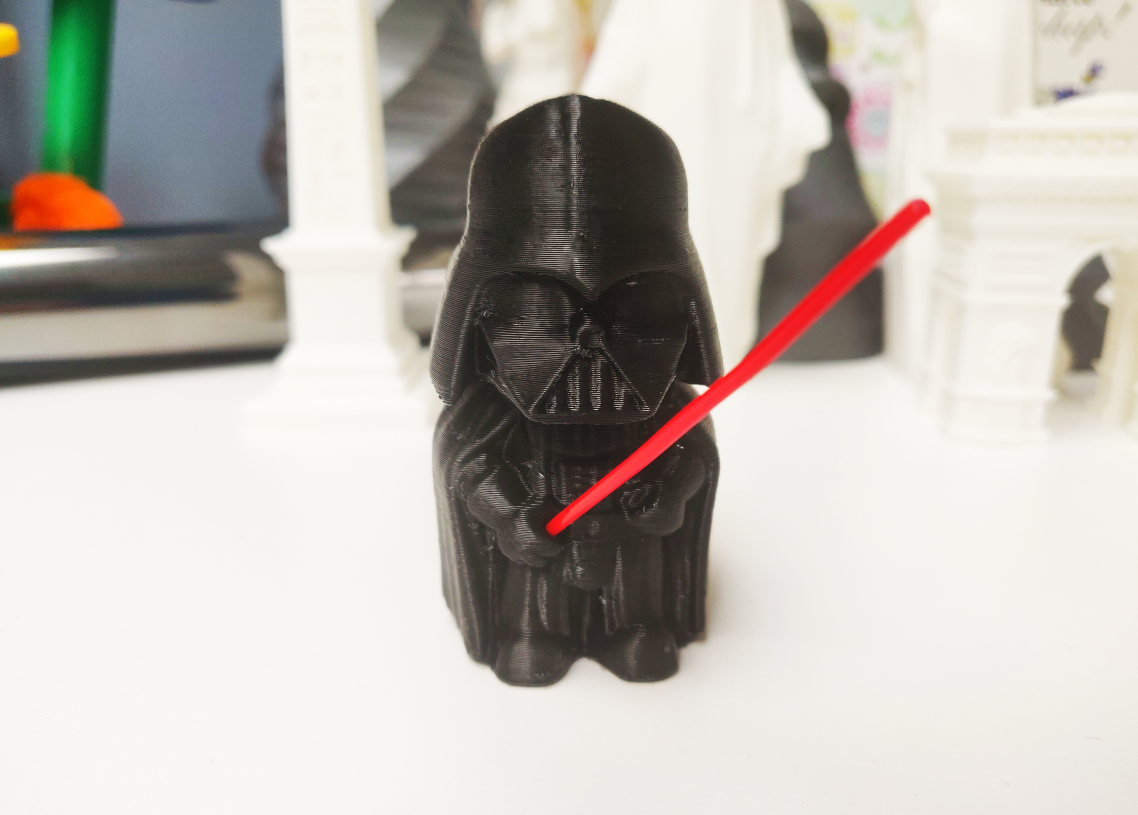 Mini Darth Vader Star Wars Biblo Dekor Figür Hediyelik 3D Baskı