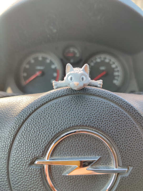 Sevimli Kedi Torpido süsü Aksesuarı Dikiz Ayna Süsü