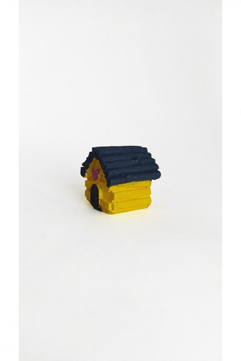 Minyatür Teraryum Küçük Ev Sarı