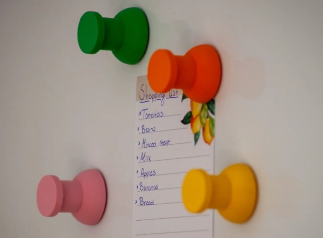 Renkli Pin Magnet