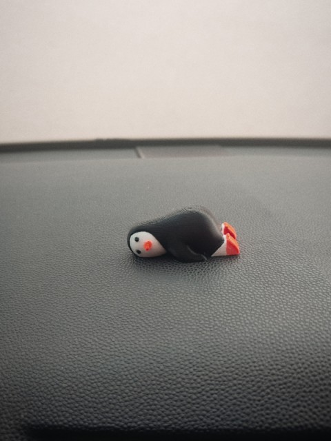 Sevimli Uykucu Penguen Torpido süsü Aksesuarı Dikiz Ayna Süsü