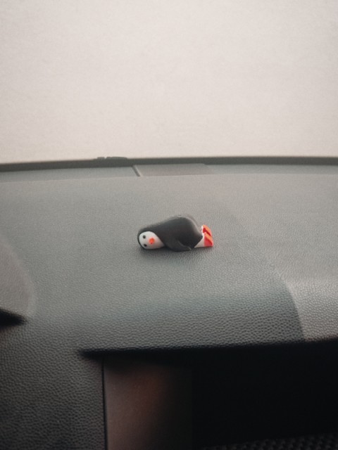 Sevimli Uykucu Penguen Torpido süsü Aksesuarı Dikiz Ayna Süsü