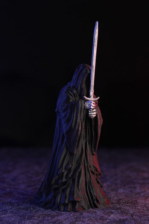Siyah Nazgul Yüzüklerin Efendisi - Lotr Lord Of The Rings Nazgul Heykel Figür 15 Cm