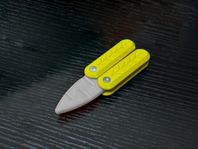 Stres Bıçağı Yetişkin Ve Çocuklara Uygun El Oyuncağı Kelebek Mini Misir Bıçak